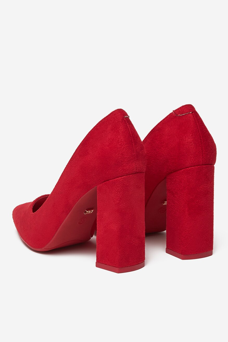 Pantofi cu toc DeeZee ROŞU - 5906751107713