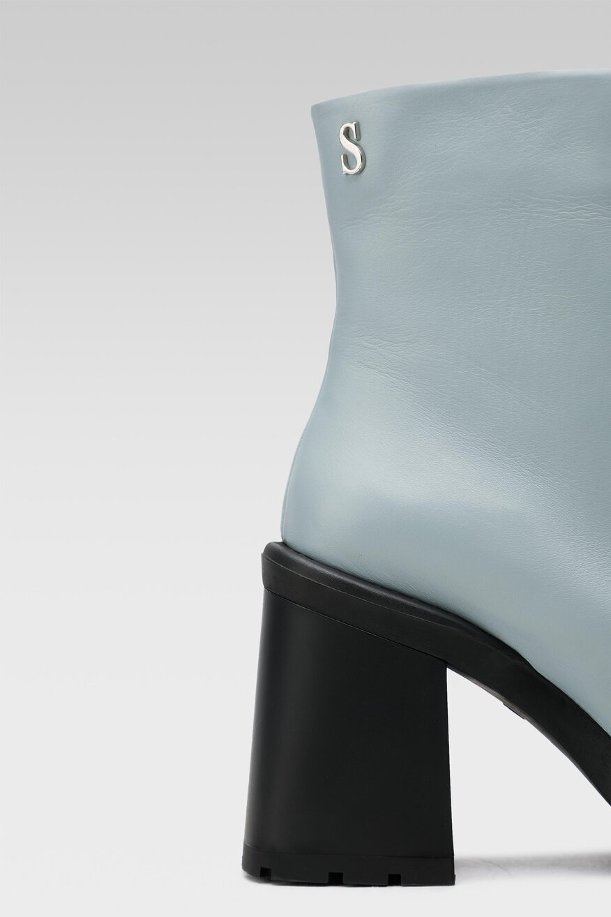 
                SIMPLE - Botki niebieskie - 2230029795382