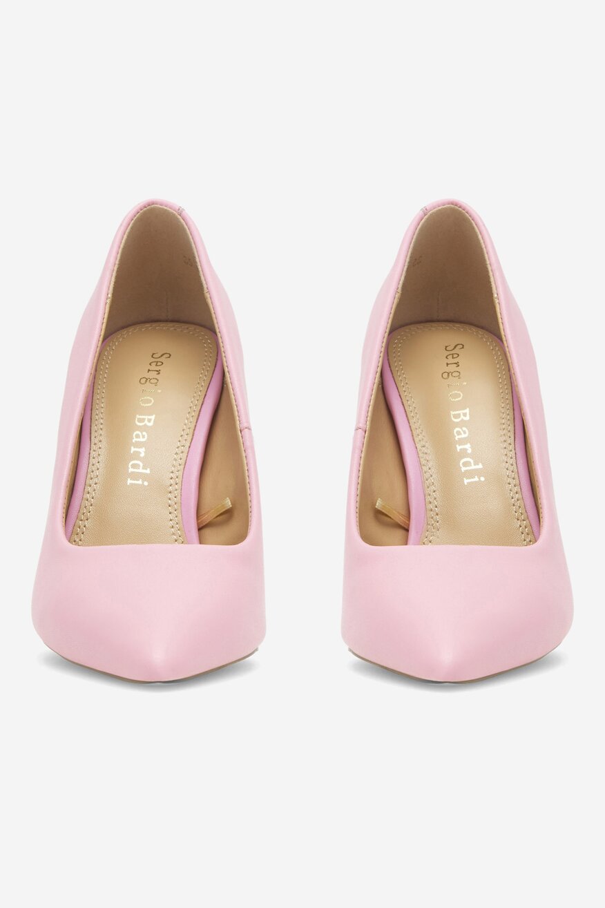 
                Sergio Bardi - Skórzane czółenka - 5905588490708