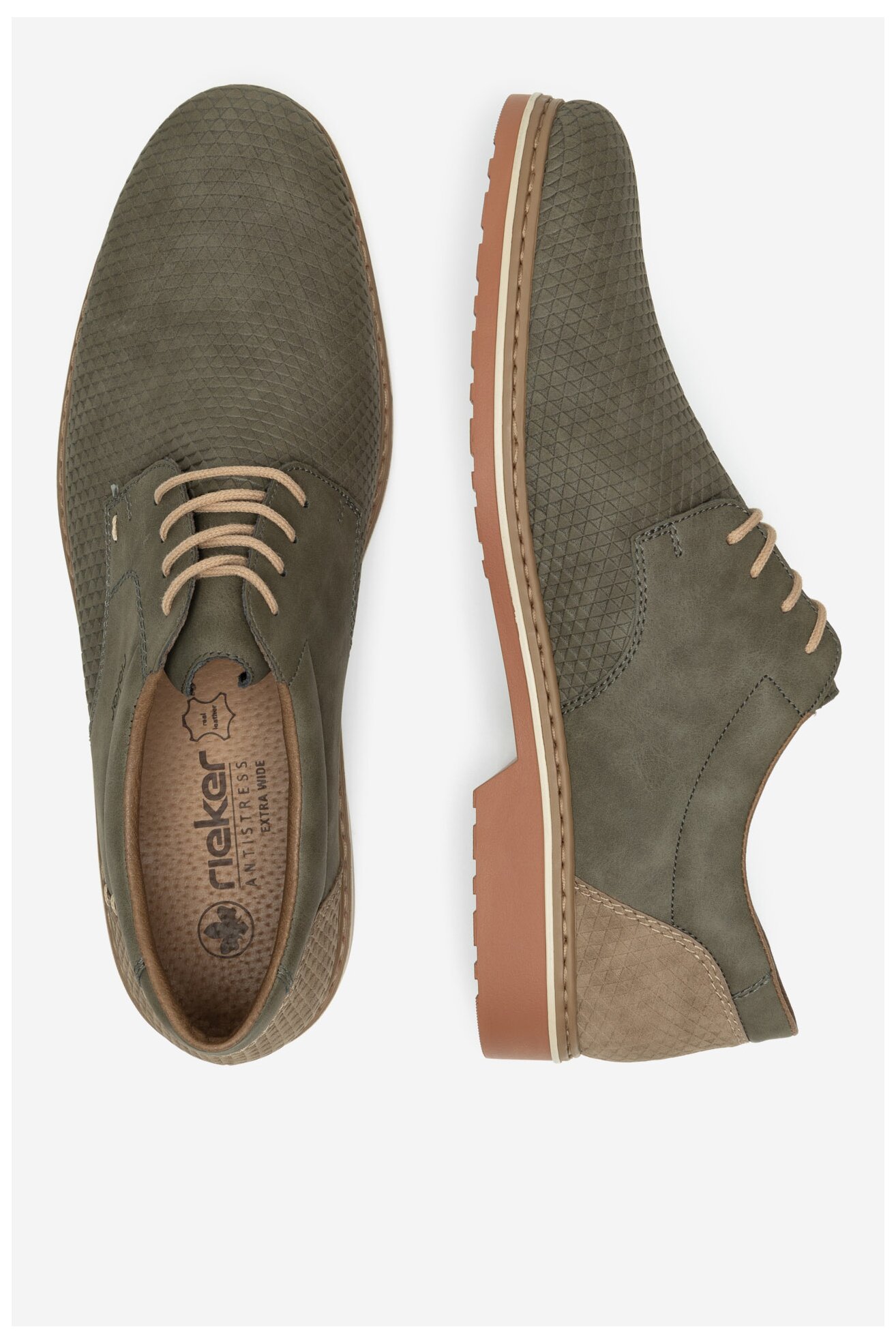 Половинки обувки Rieker 16504-54 КАКИ