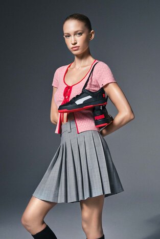 Кросівки спортивні Puma REBOUND LAYUP LO SL JR 37049013 ЧОРНИЙ