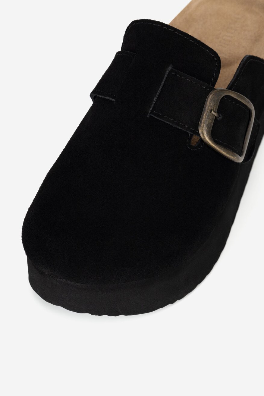 Badura - Mule zamszowe - 5905588985914