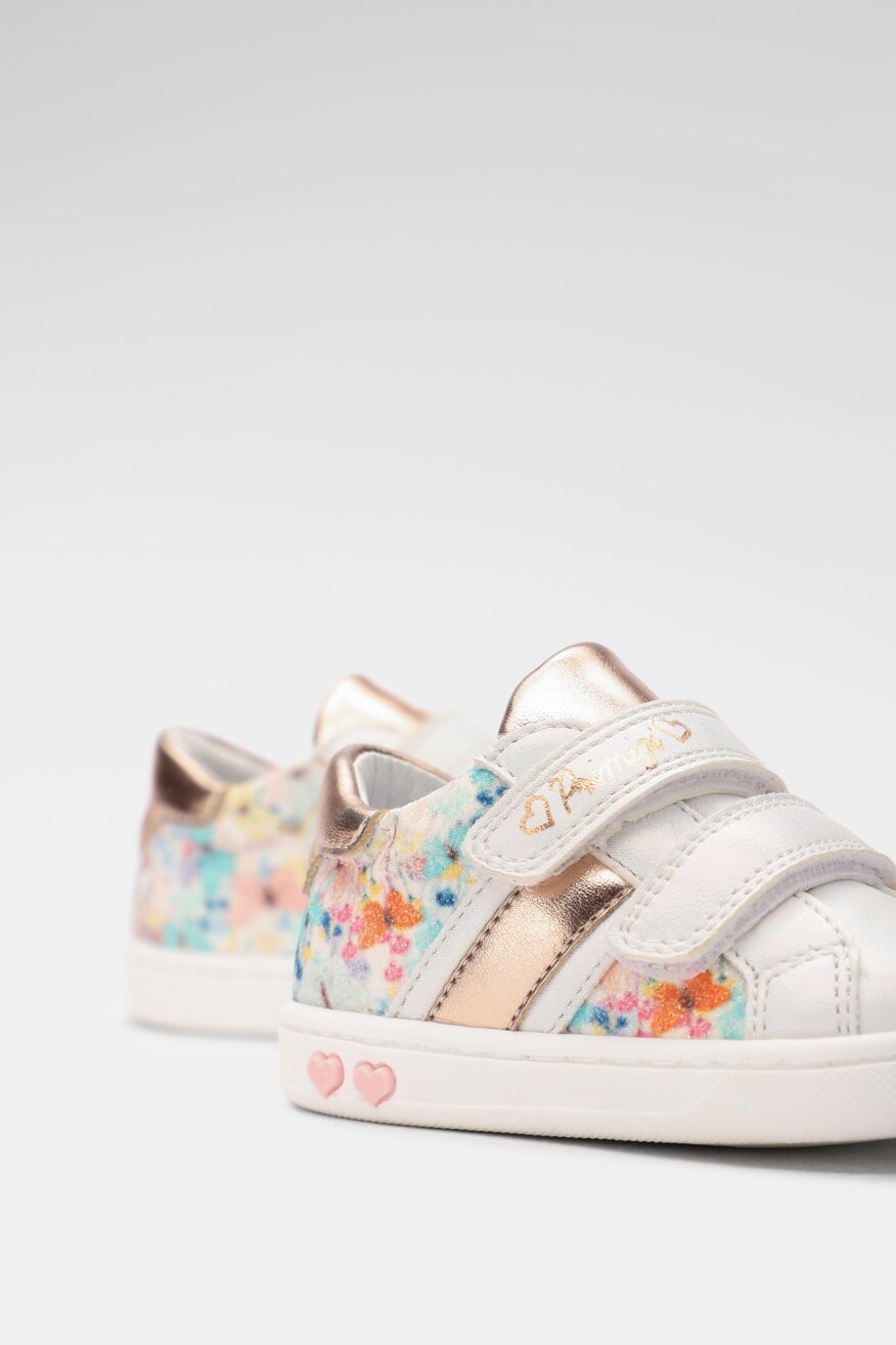 
                Primigi - Półbuty białe na rzep - 5903698488011