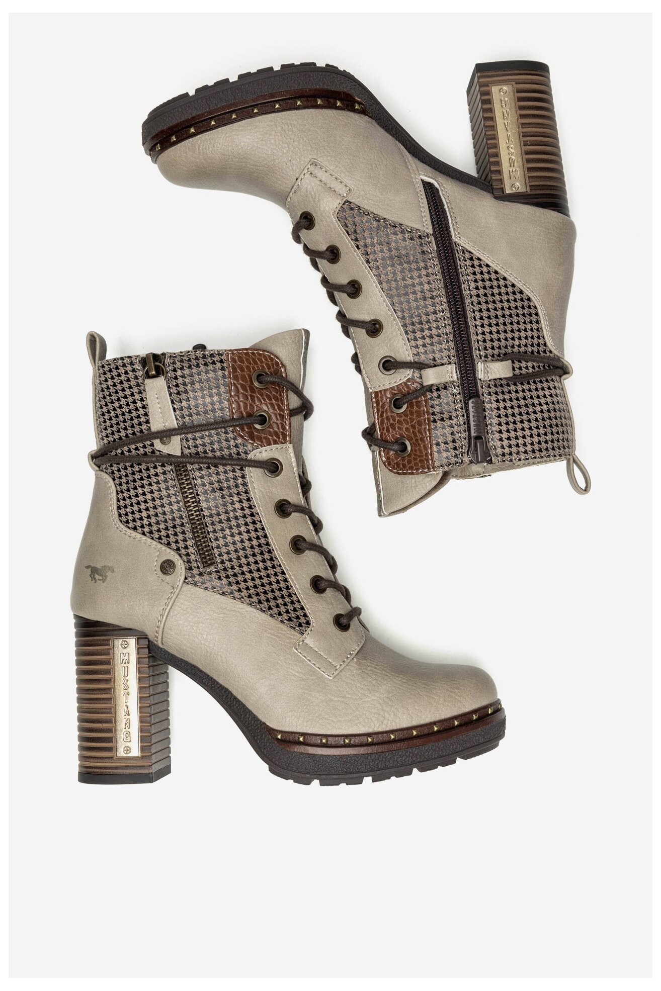 Боти Mustang 1336-510 БЕЖОВ