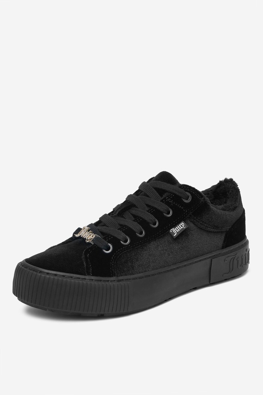 Plátěná obuv Juicy Couture ČERNÁ - 5906751435472