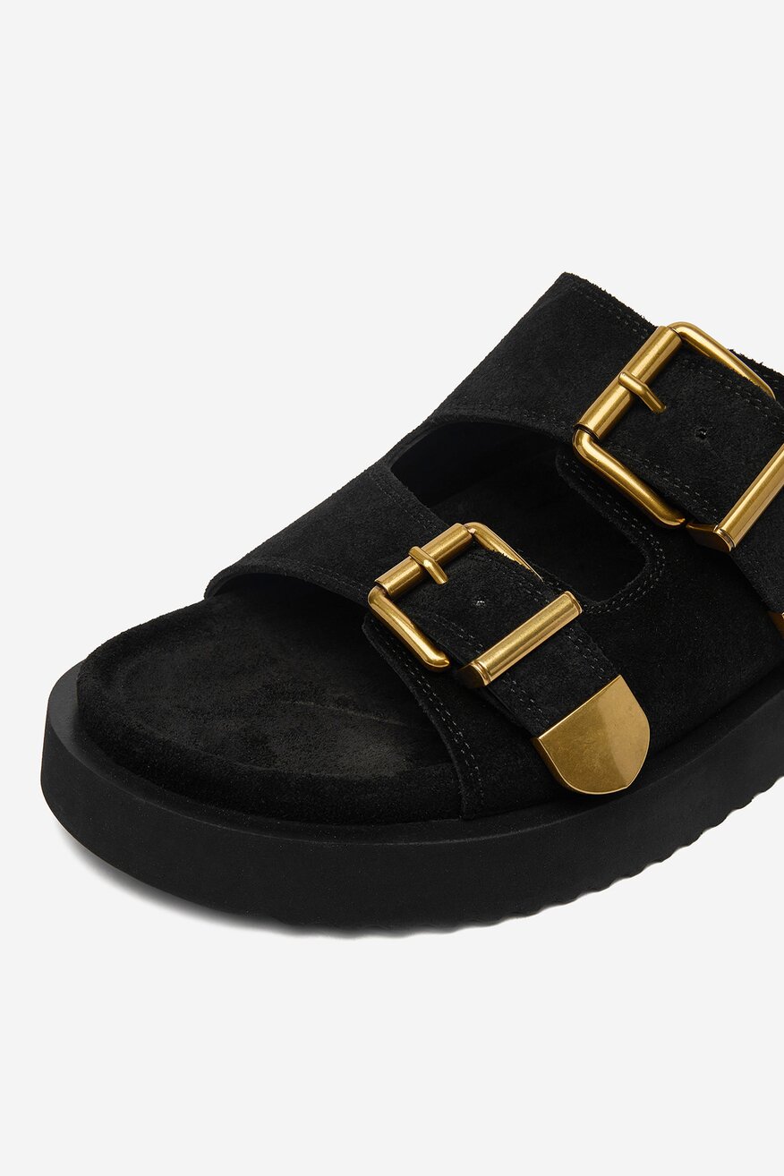 
                Badura - Klapki skórzane - 5907964016700