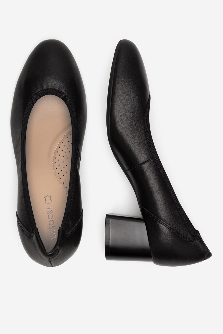 
                Lasocki - Czółenka skórzane - 5903419919527