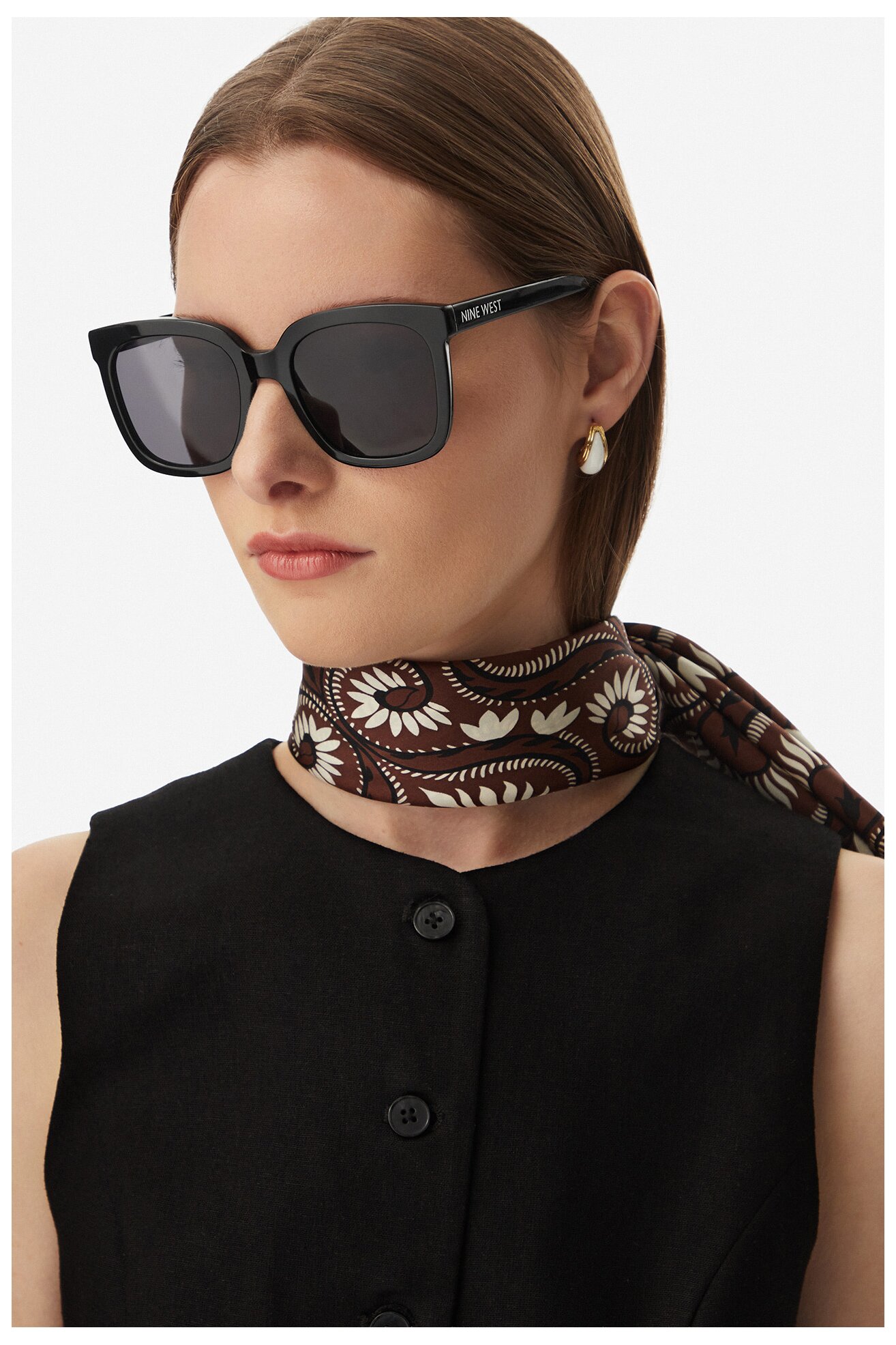 Okulary damskie NINE WEST CEO-NW6622S Czarny