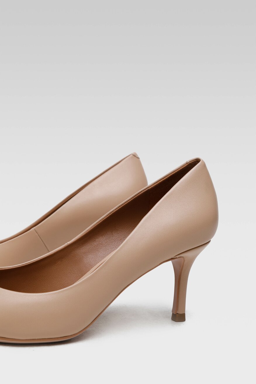 Gino Rossi - Skórzane czółenka szpice - 5904248337124