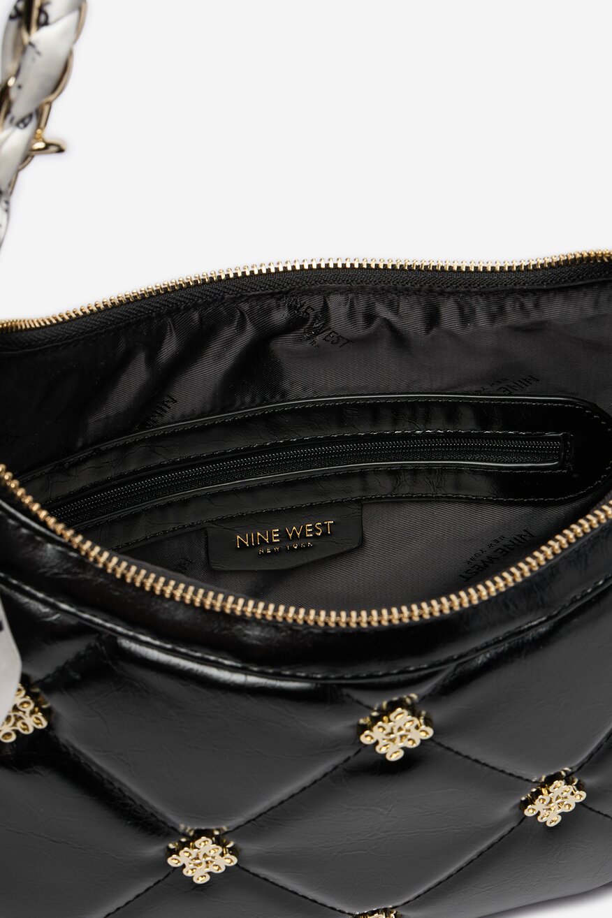 
                Дамска чанта NINE WEST ЧЕРЕН - 5906751937129