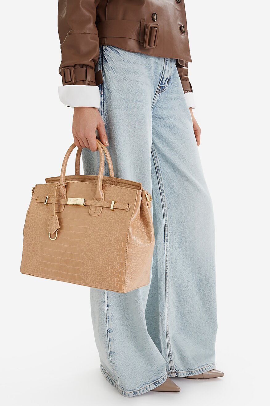 
                Дамска чанта NINE WEST БЕЖОВ - 5906751563304