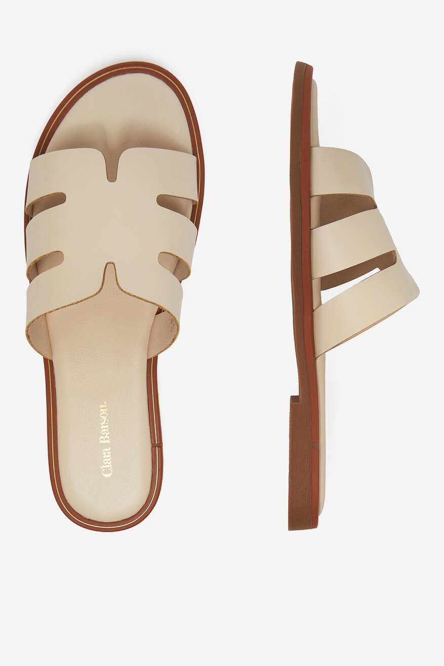 Джапанки Clara Barson БЕЖОВ - 5904862905105