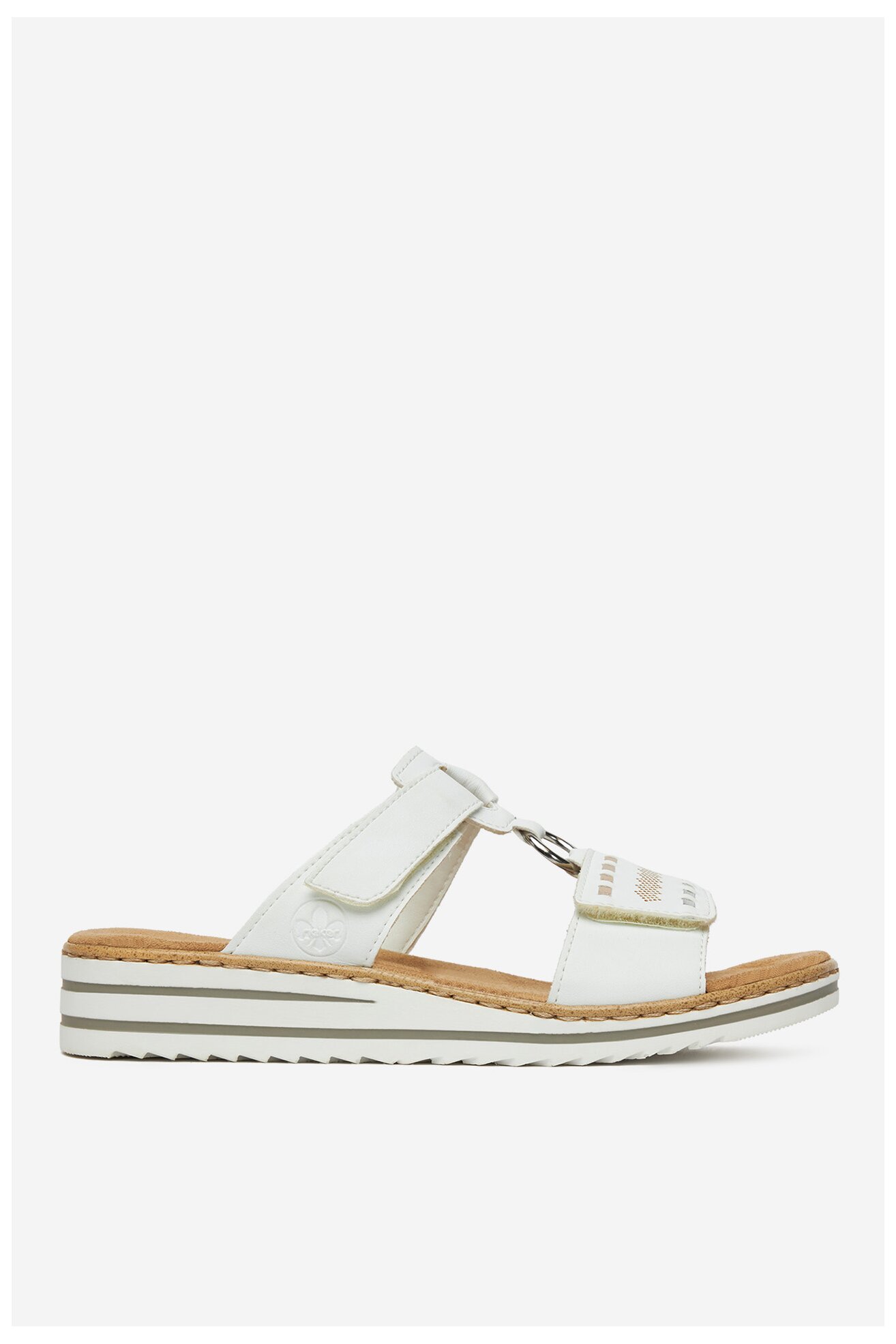 Șlapi Rieker V0636-80 ALB