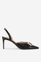 Lodičky NINE WEST SJ1489-6 ČERNÁ