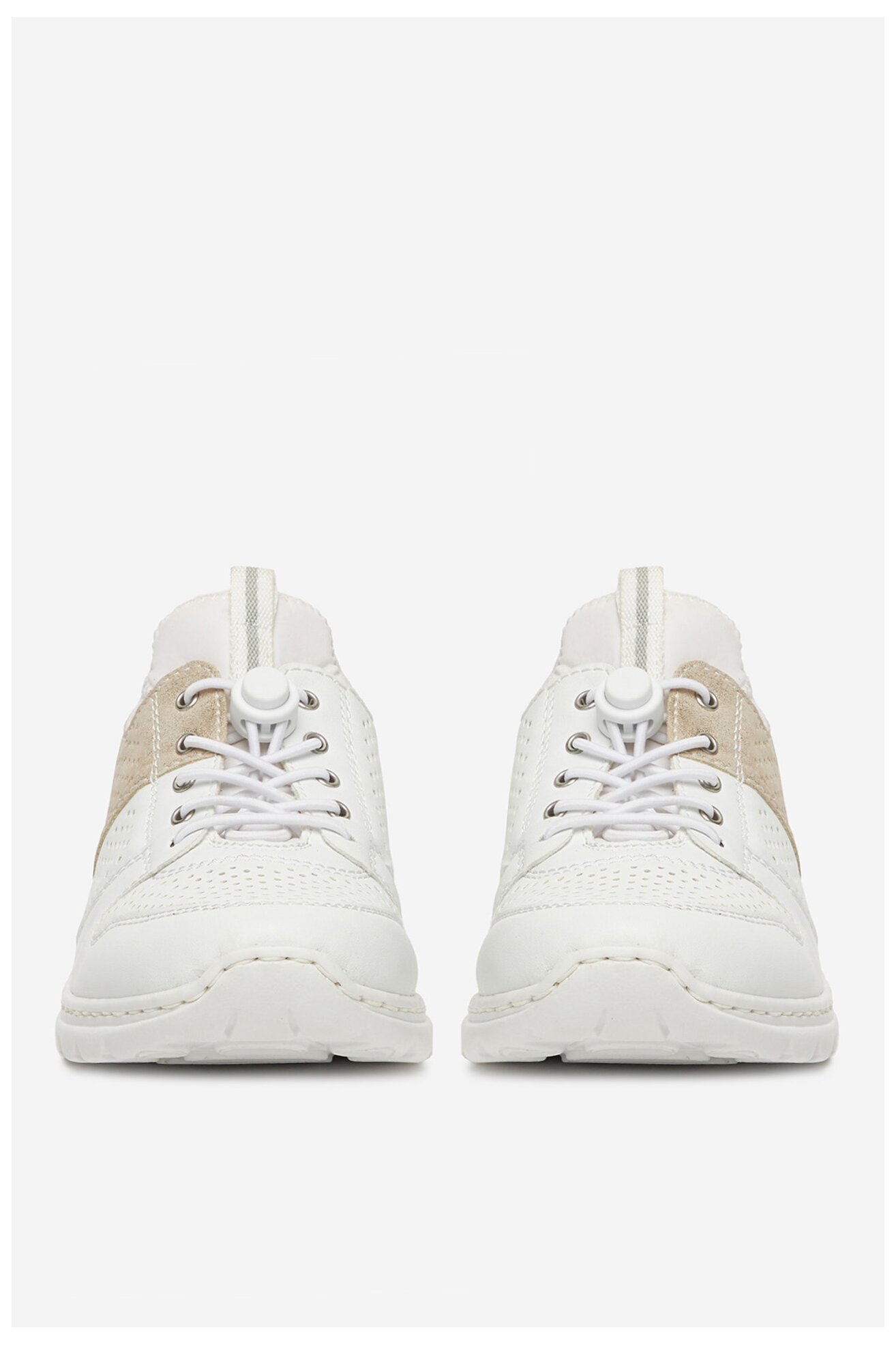 Sneakers Rieker L3254-80 Biały