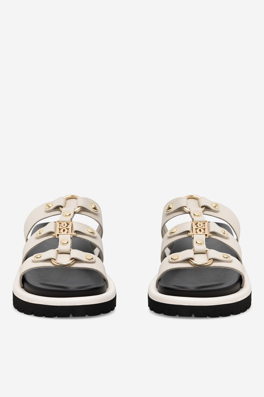 
                Badura - Klapki skórzane - 5905588473411