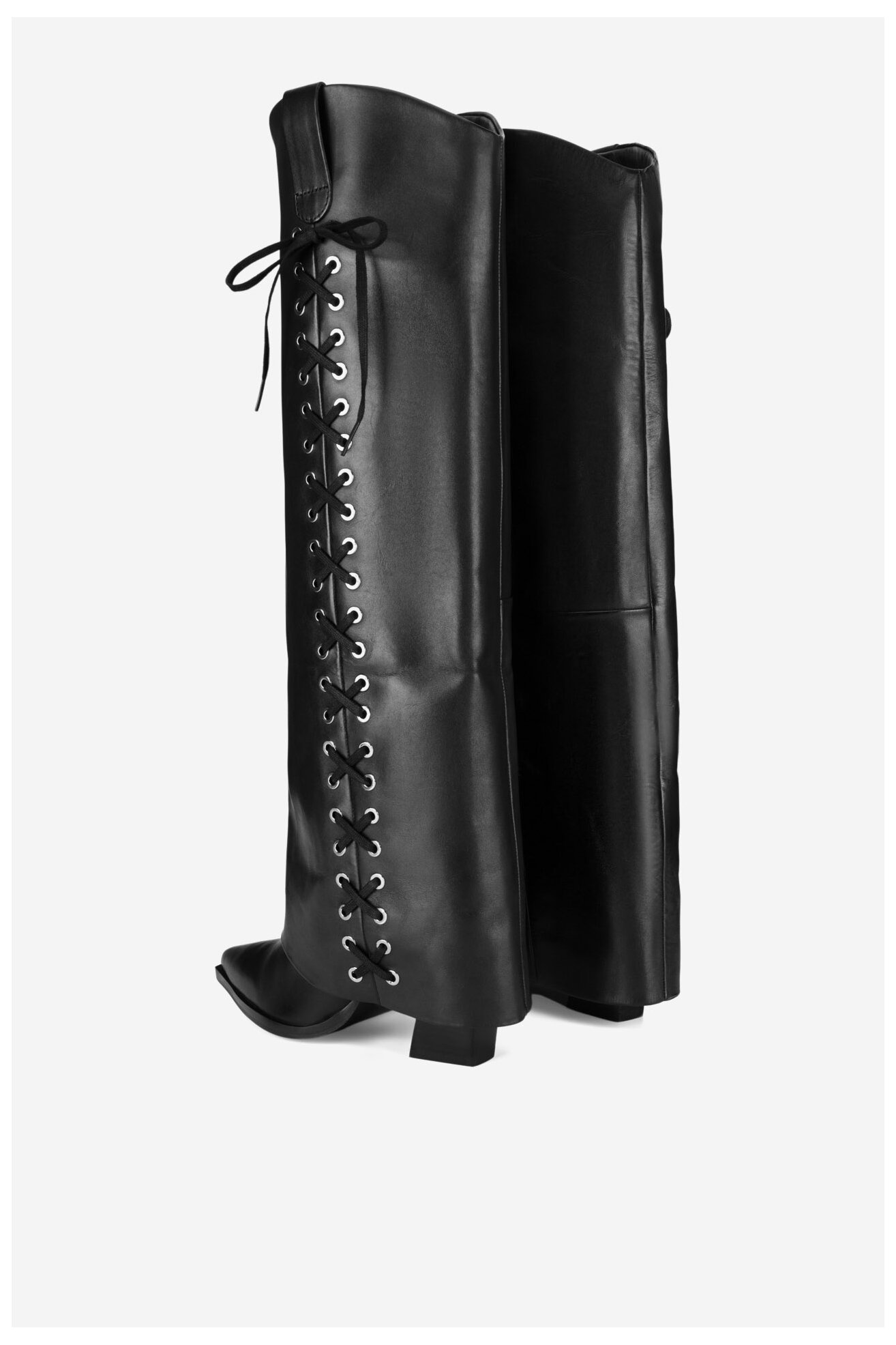 Csizma EVA MINGE AZIZA-116042 FEKETE