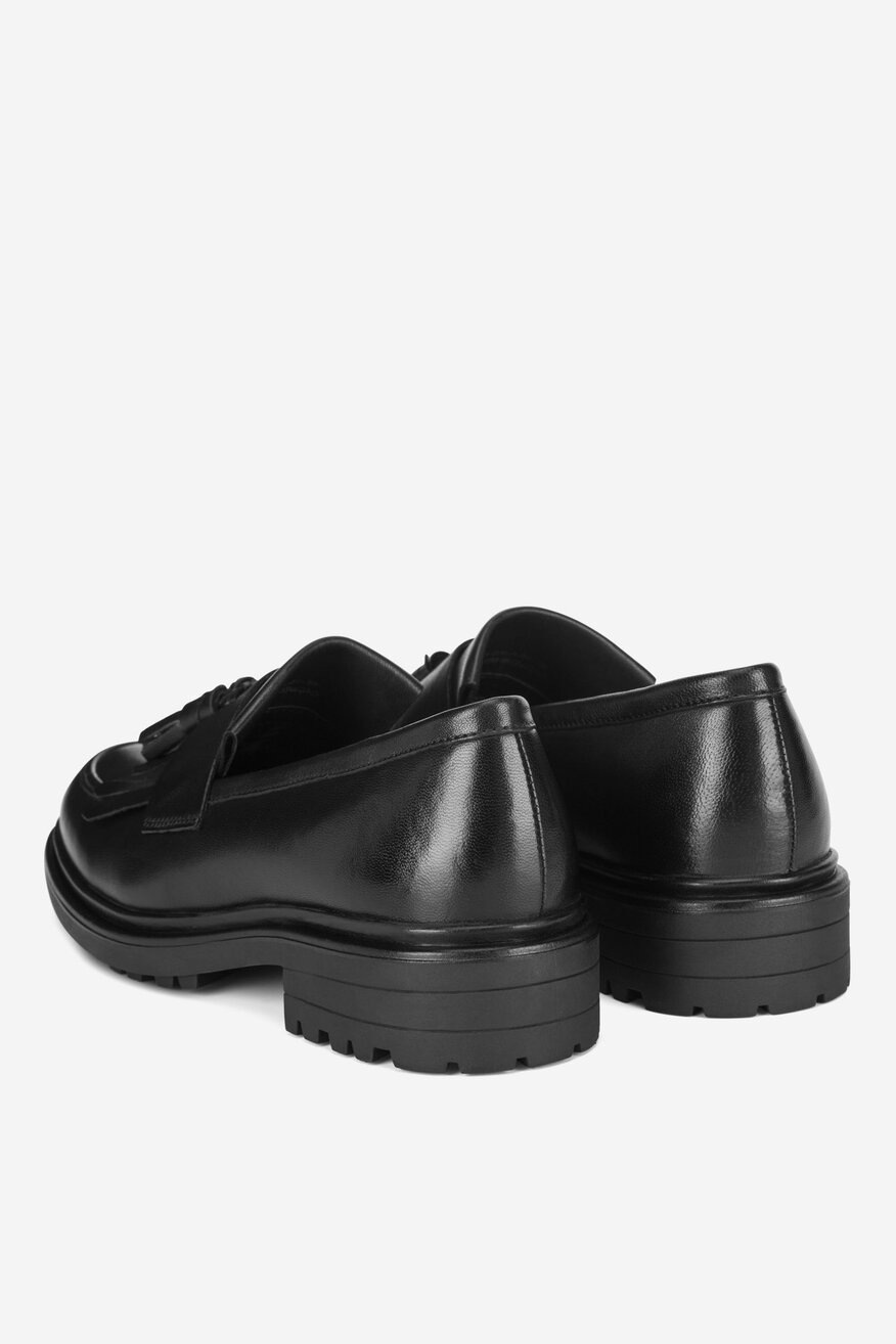 Sergio Bardi - Loafersy skórzane - 5905588939665