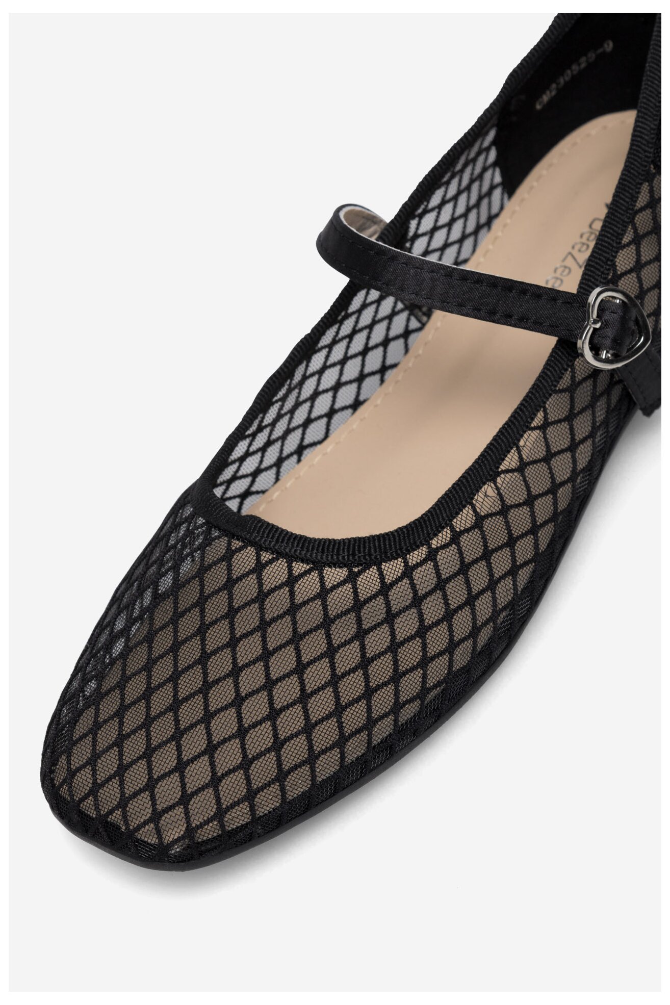 Baleriny DeeZee CM230525-9 Czarny