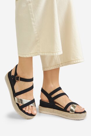 Espadrile Jenny LB-P1092-YLD CRNA