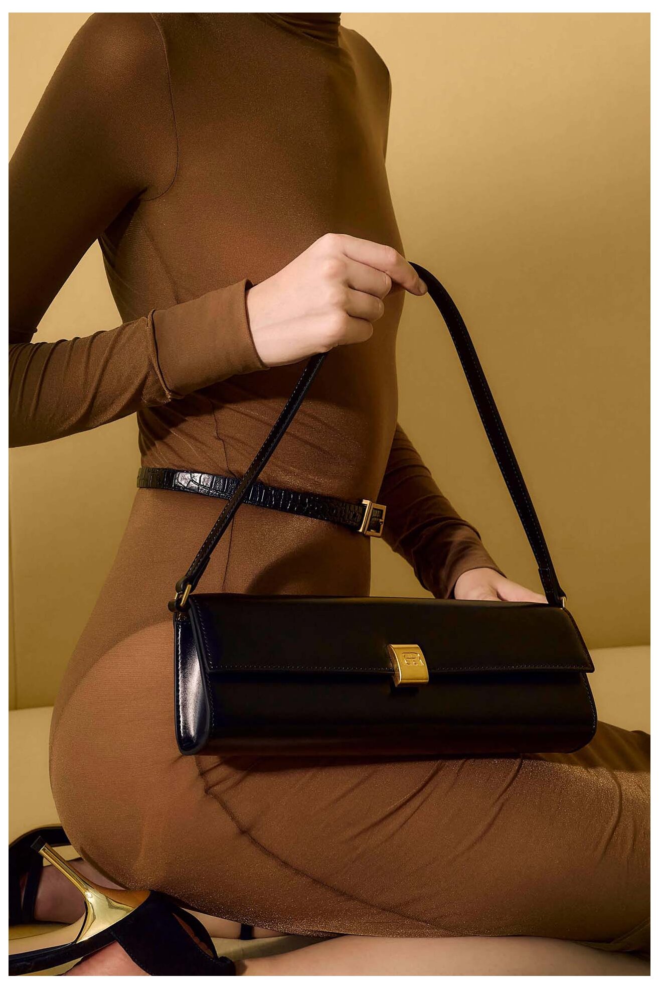 Torebka Gino Rossi NEL-CS7386-1 Czarny