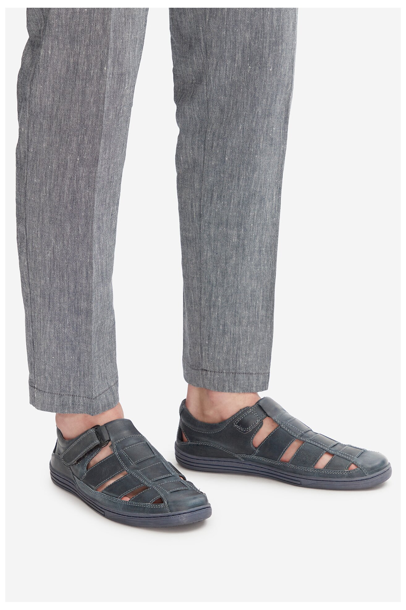 Sandały Lasocki VICTOR3-40 MI08 Granatowy