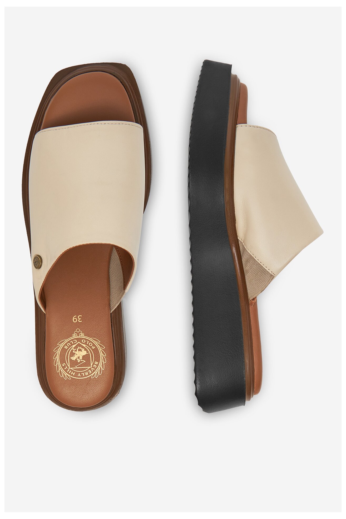 Șlapi Beverly Hills Polo Club WI44-CAGE-03 BEJ