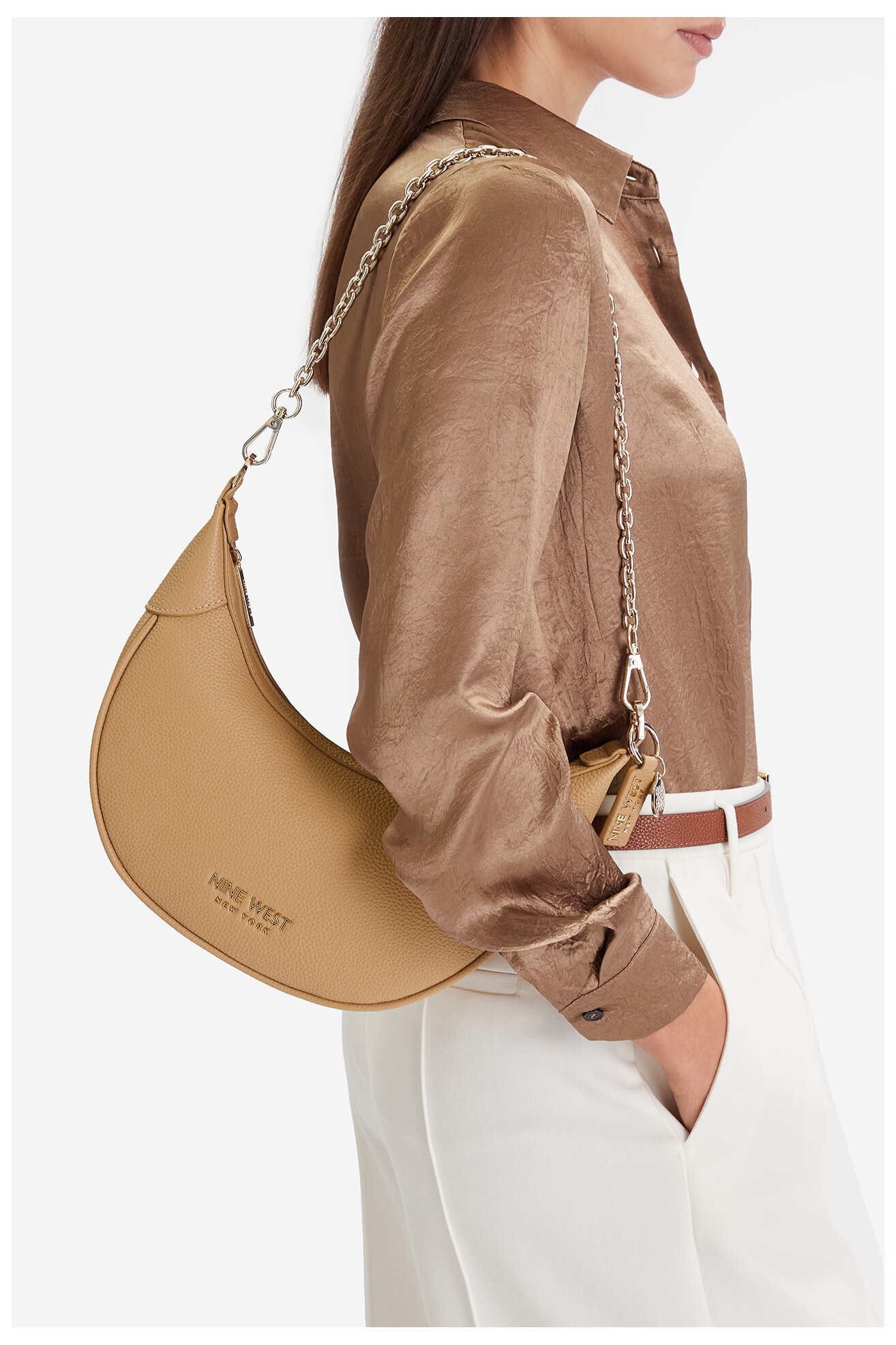 Kézitáska NINE WEST CEO-ZERNA-KY258 BÉZS