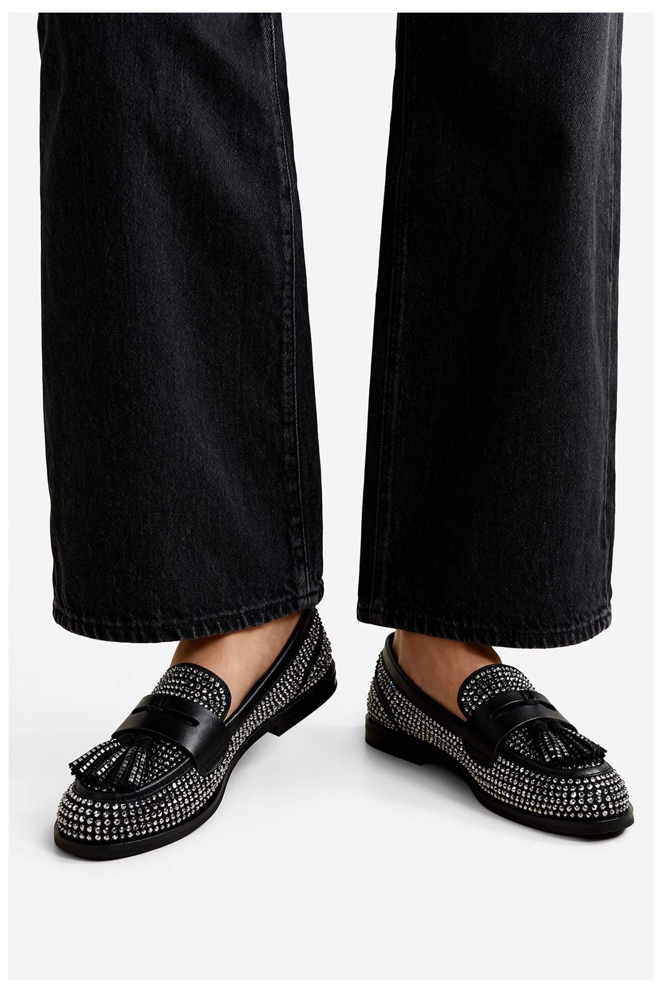 Мокасини EVA MINGE EO-MAYA-V1792-545-1 ЧОРНИЙ