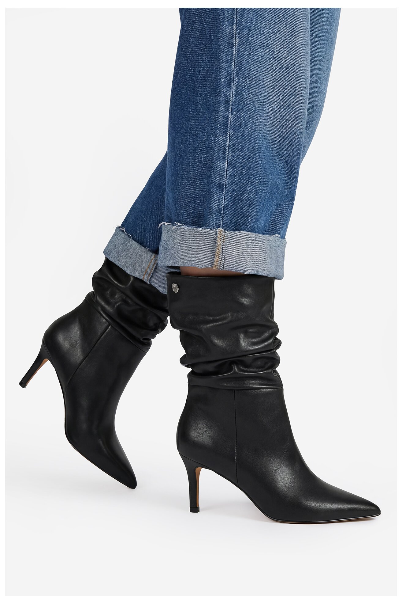 Botki NINE WEST CEO-SAMIRA-01 Czarny