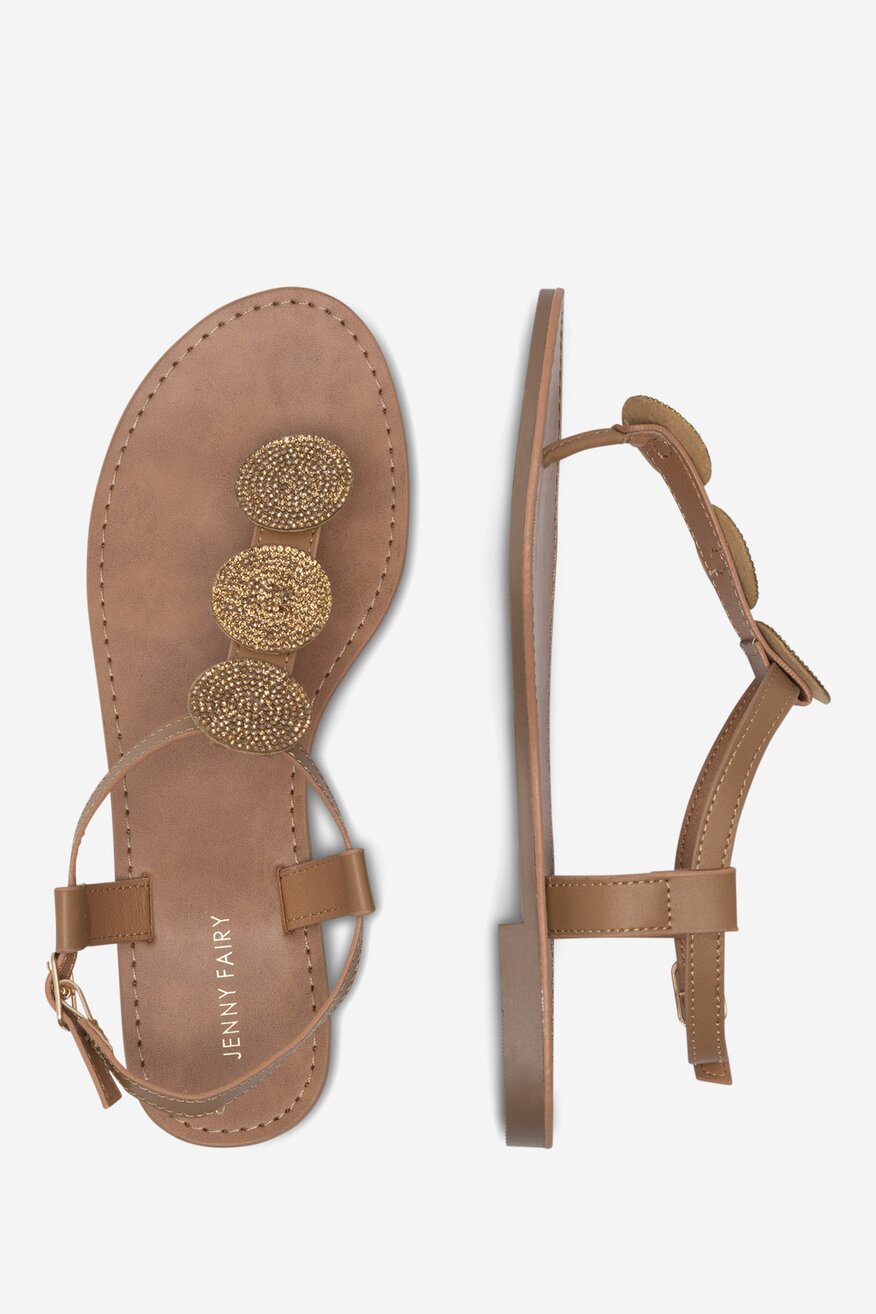 
                Szandál Jenny Fairy BARNA - 5905588629580