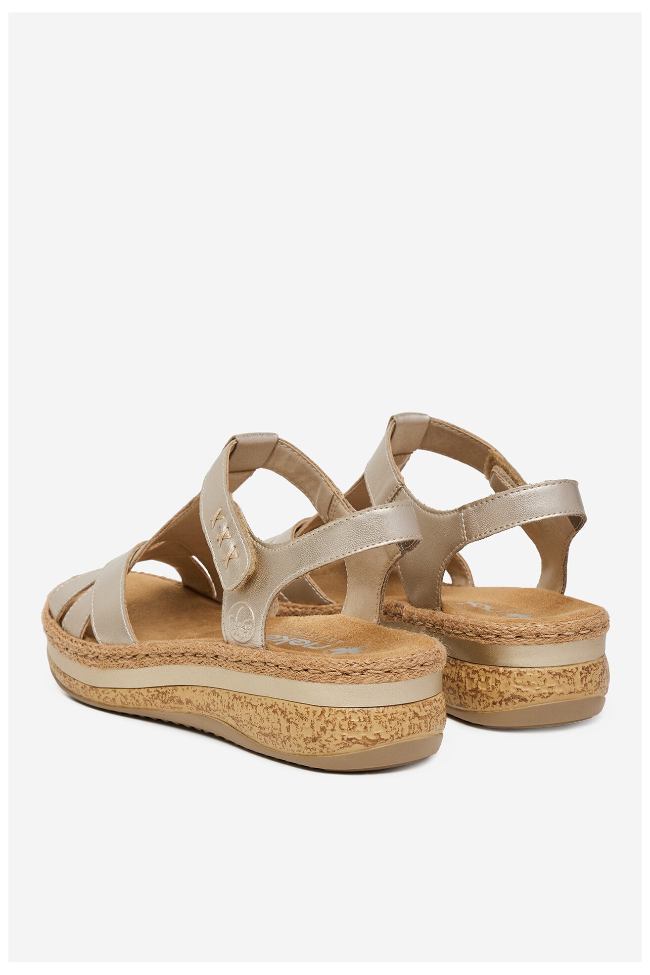 Сандали Rieker CEO-V0919-90 ЗЛАТИСТ