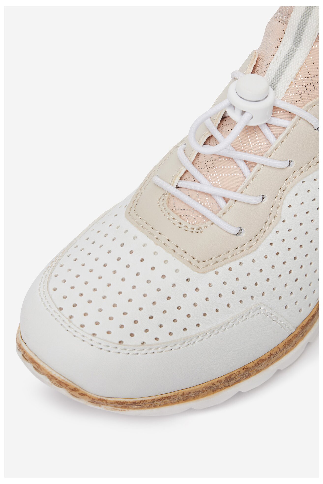 Półbuty Rieker CEO-N4286-80 Biały