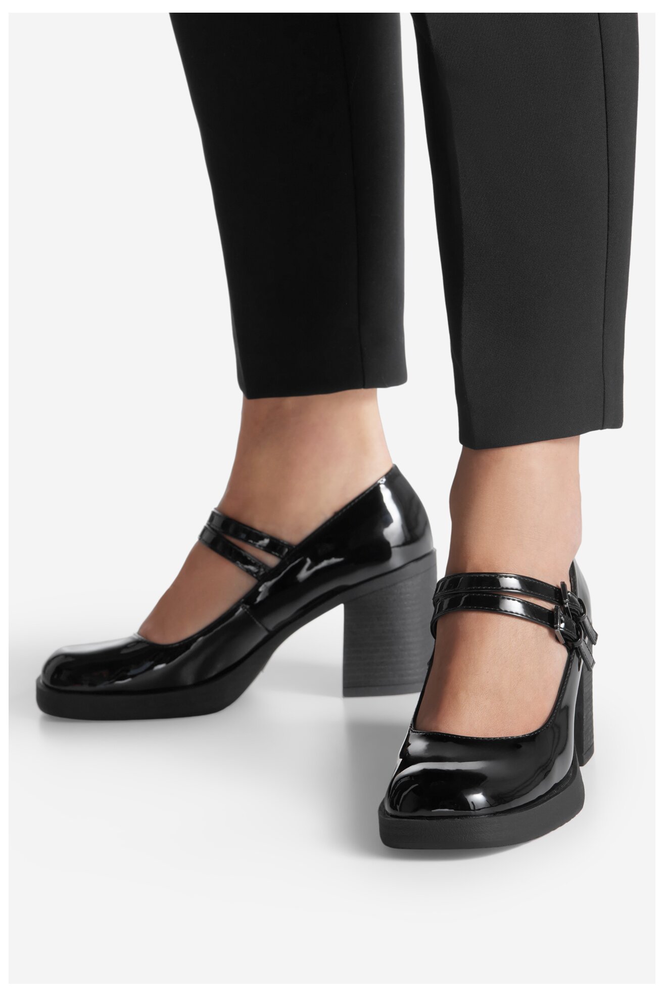 Pantofi cu toc Jenny Fairy ELISABETH WS6186-10 NEGRU