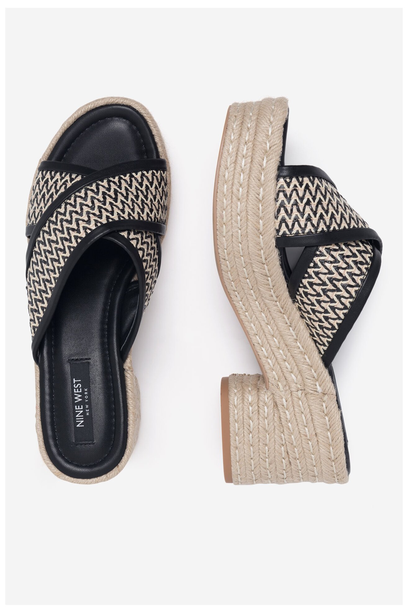 Pantofle NINE WEST WYL2734-1 ČERNÁ