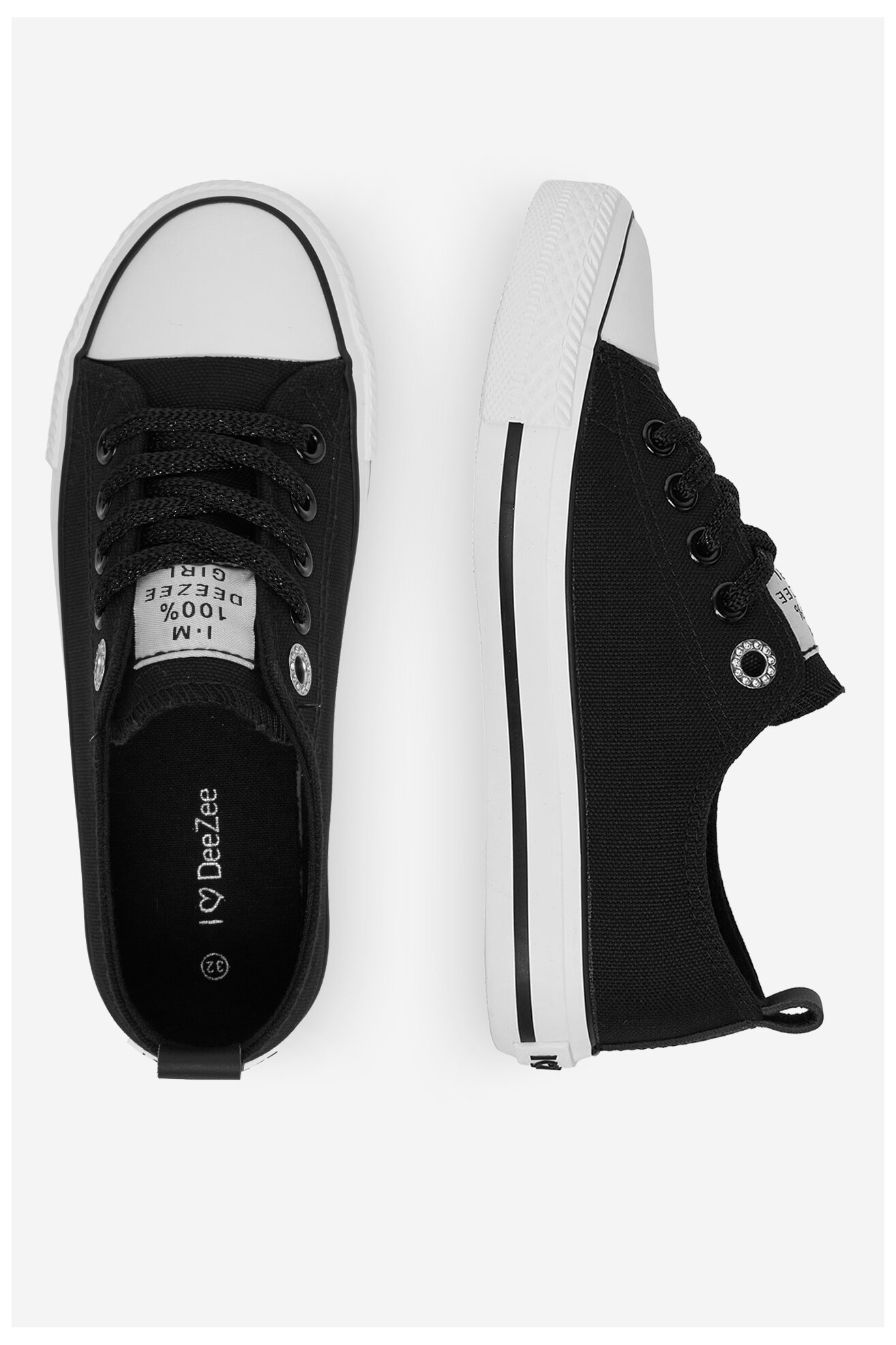 Trampki DeeZee CEO-CSS20377-71 Czarny