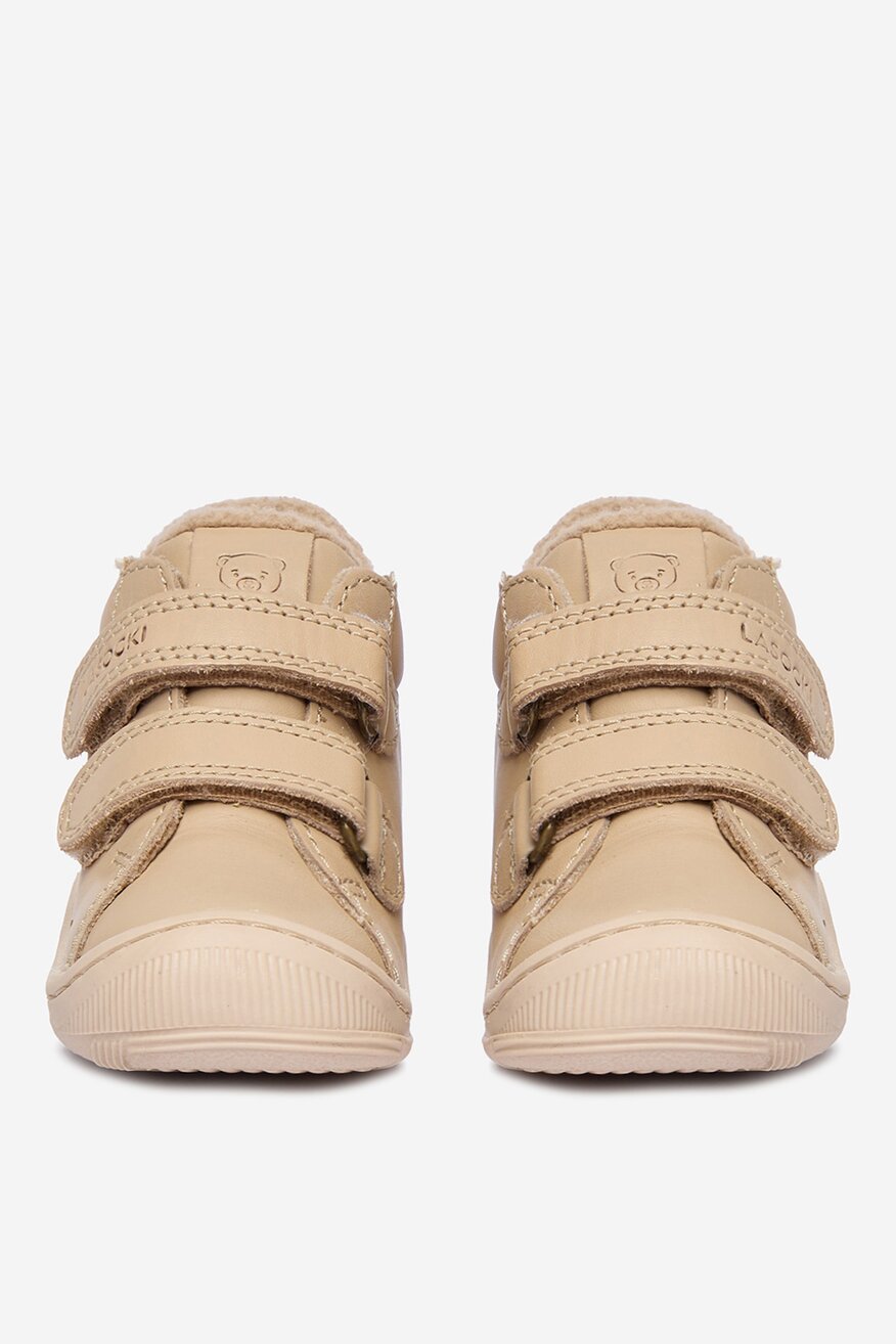 
                Lasocki Kids - Trzewiki skórzane na rzepy - 5906751371169