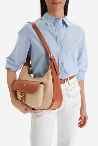 Сумка З Ремінцем Beverly Hills Polo Club CEO-BHPC-C-026-09 ВЕРБЛЮЖИЙ