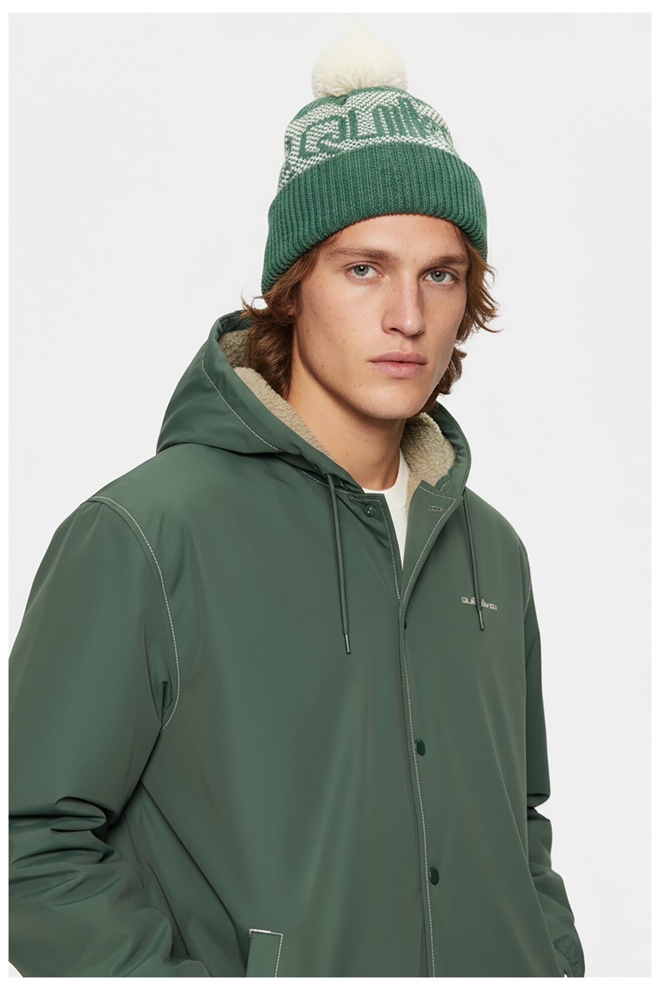 Férfi sapka QUIKSILVER CEO-QS-M3-002-AW25 ZÖLD
