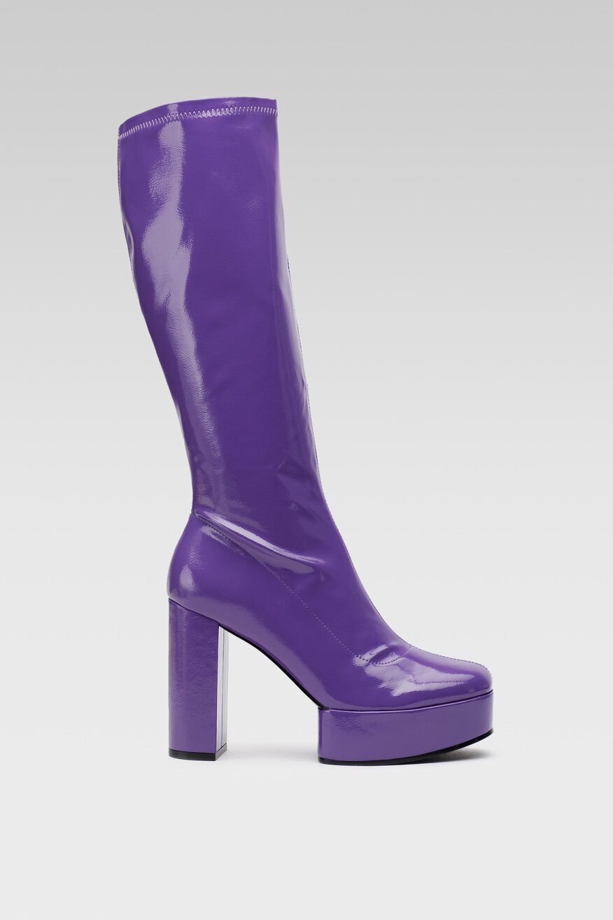 
                Jenny Fairy - Kozaki fioletowe - 5904862442020