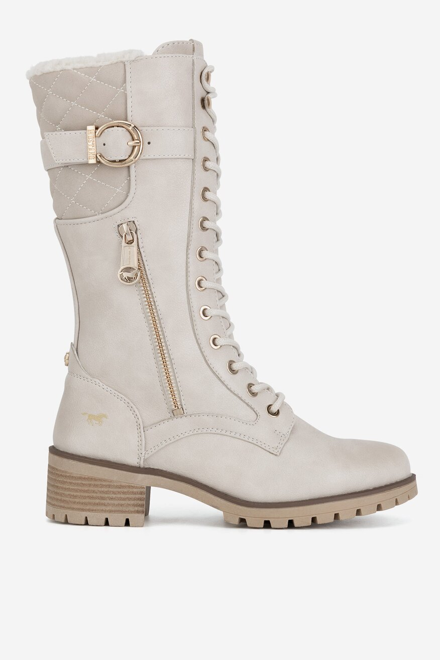 
                Боти Mustang БЯЛ - 5905588863960