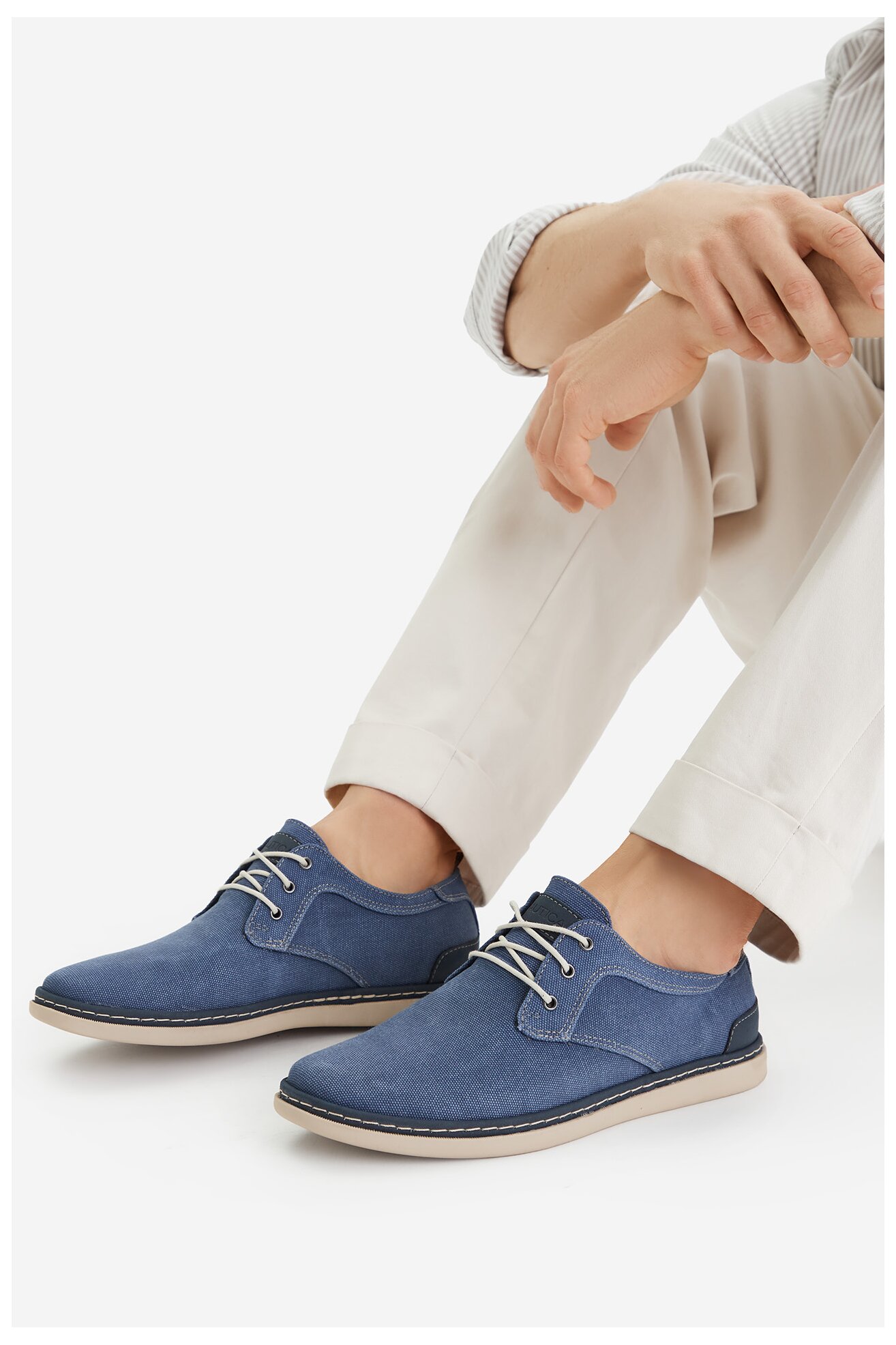 Półbuty NAUTICA CEO-VITO-04S MBS Jeansowy