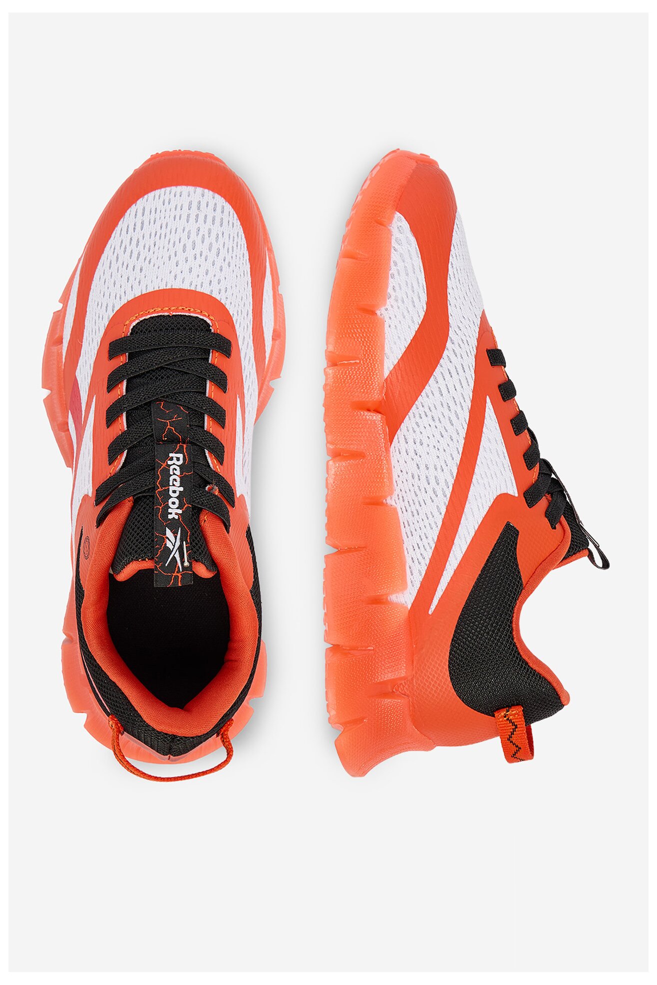 Спортни обувки Reebok EO-ZIG N GLOW 3 ELASTIC LACE 100248021 ОРАНЖЕВ