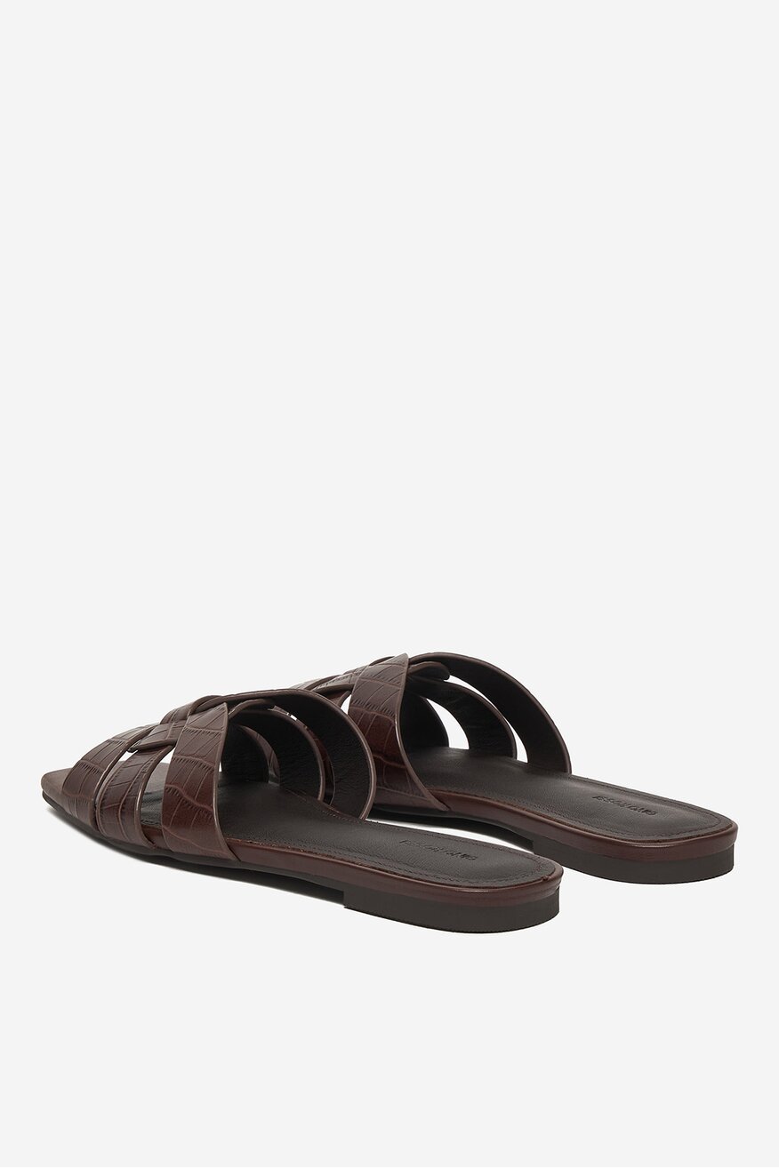 
                Gino Rossi - Klapki skórzane - 5907964051992