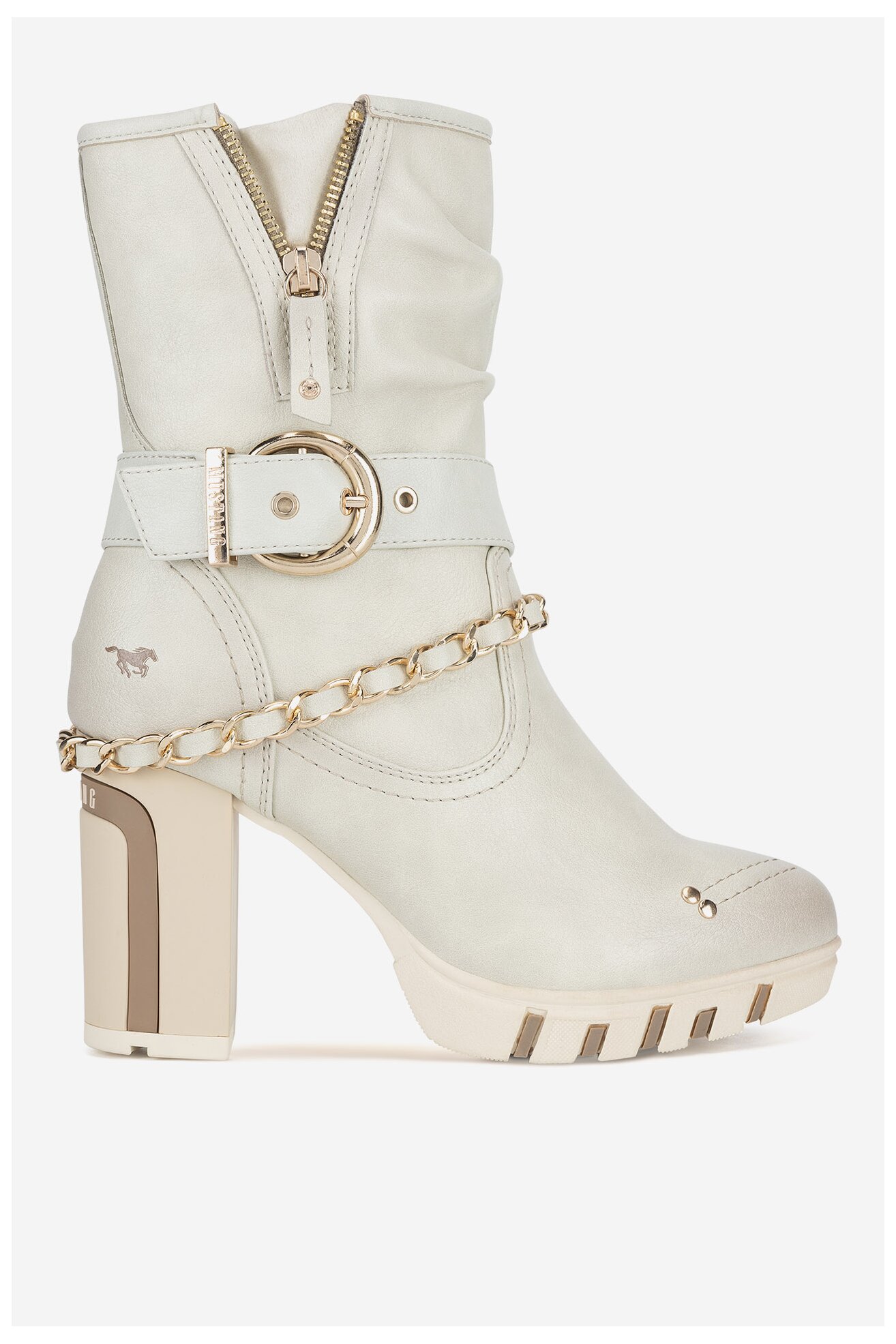 Csizma Mustang 1363-505 FEHÉR