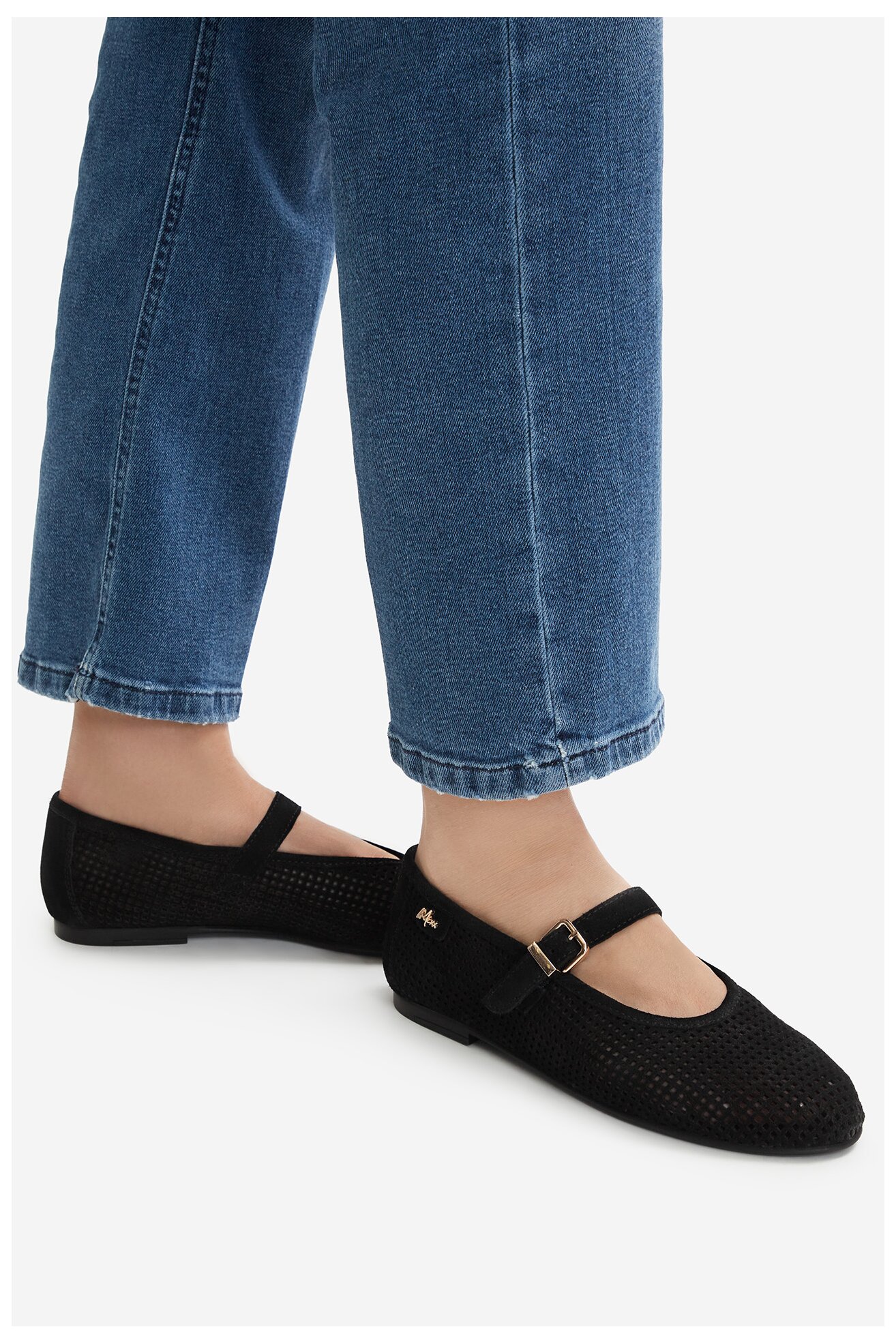 Baleriny Mexx EO-VR-5200-02 Czarny