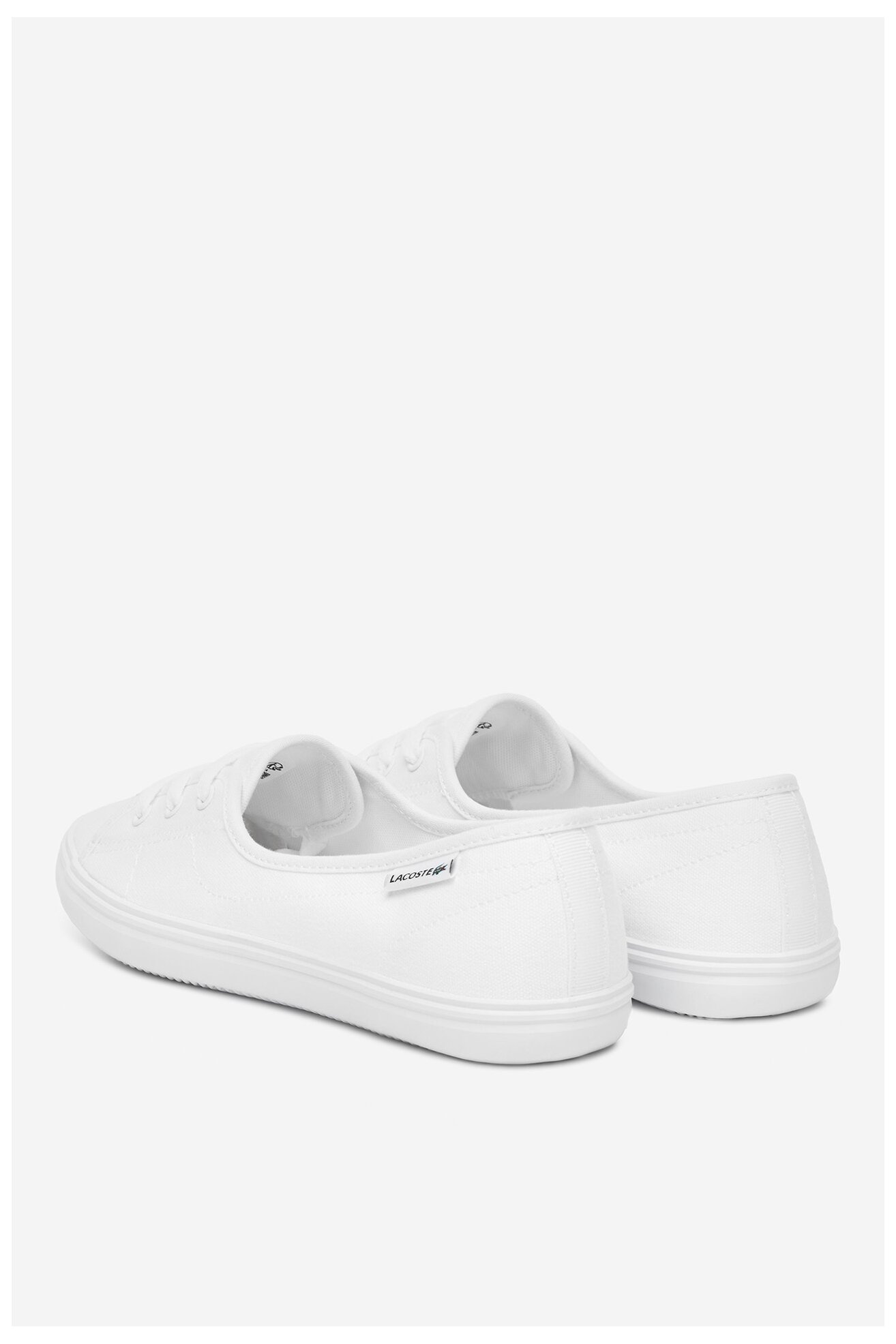 Trampki LACOSTE MARY JAN BASE 48CFA0028-21G Biały