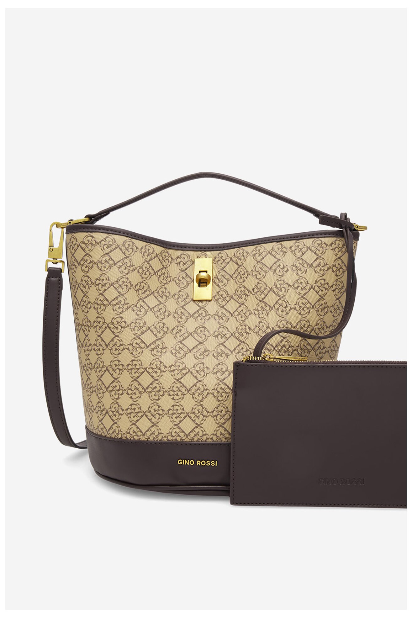 Torebka Gino Rossi TYLO-0292 Beżowy