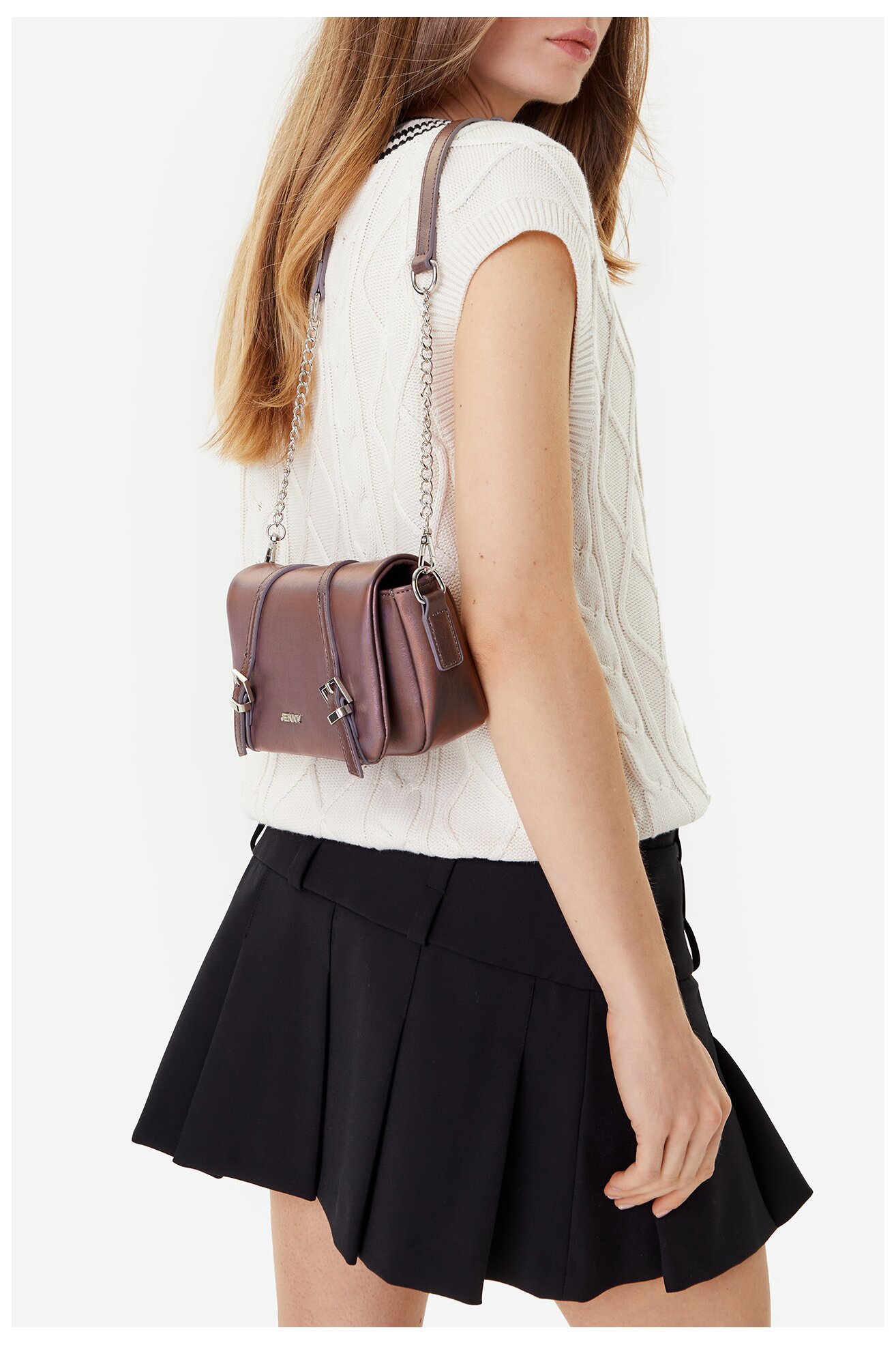 Сумка З Ремінцем Jenny C-JNY-M-011-08 РОЖЕВИЙ