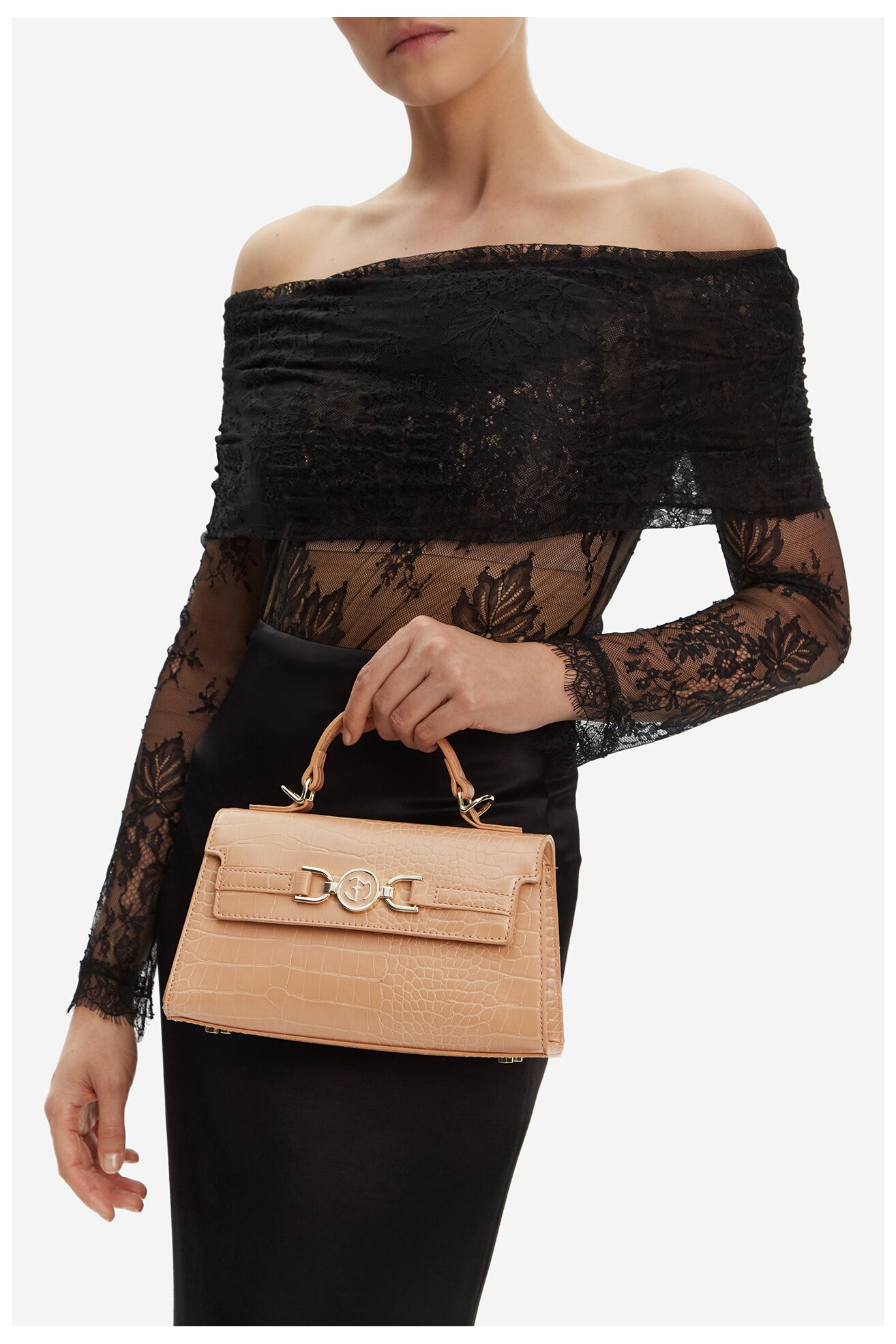 Kézitáska EVA MINGE EO-AMANDA-KY160-1 BÉZS